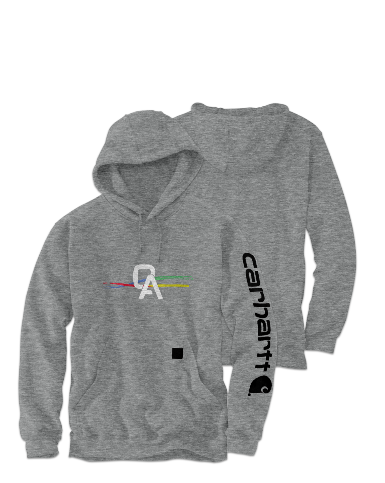 Rendered product preview, stack