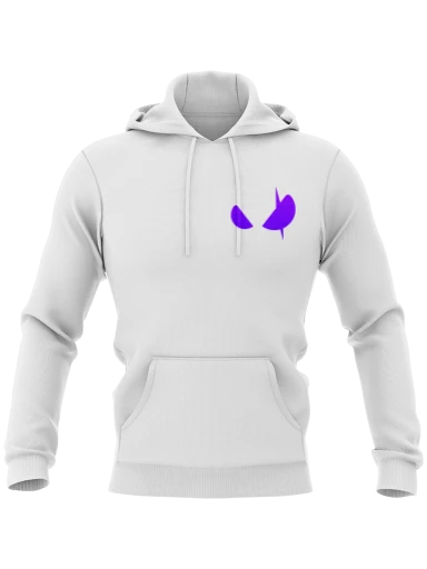 Lights Out White Hoodie preview, front