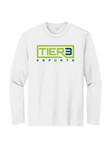 Tier 3 Fan Store Youth Long Sleeve PosiCharge Competitor Tee preview, front