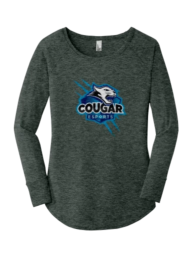 Women's Perfect Tri Long Sleeve Tunic Tee preview, front