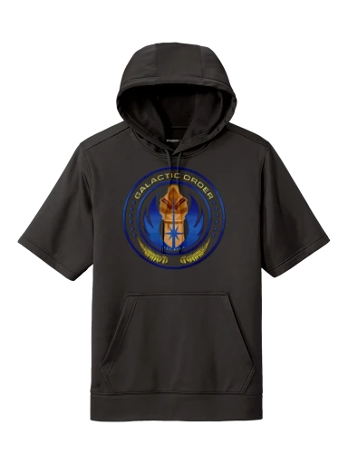 Sport-Tek Sport-Wick Fleece Short Sleeve Hooded Pullover preview, front