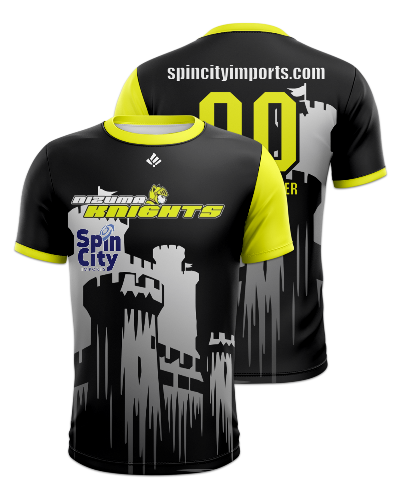 Rendered product preview, stack