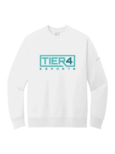 Tier 4 Fan Store Nike Club Fleece Sleeve Swoosh Crew preview, front