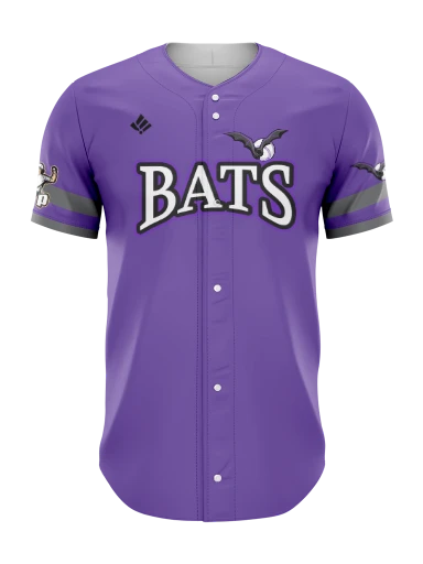 Sublimated Full Button Baseball Jersey preview, front