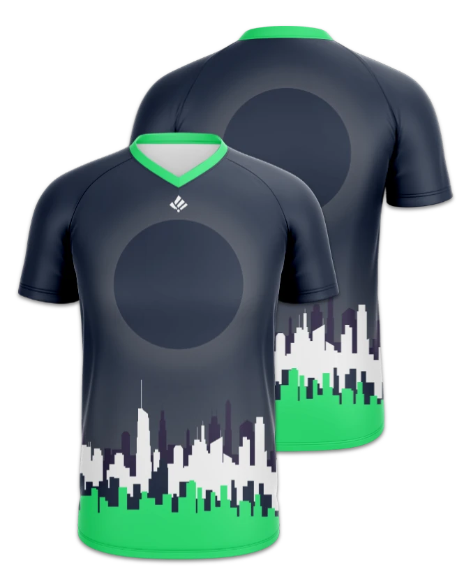 Rendered design template preview