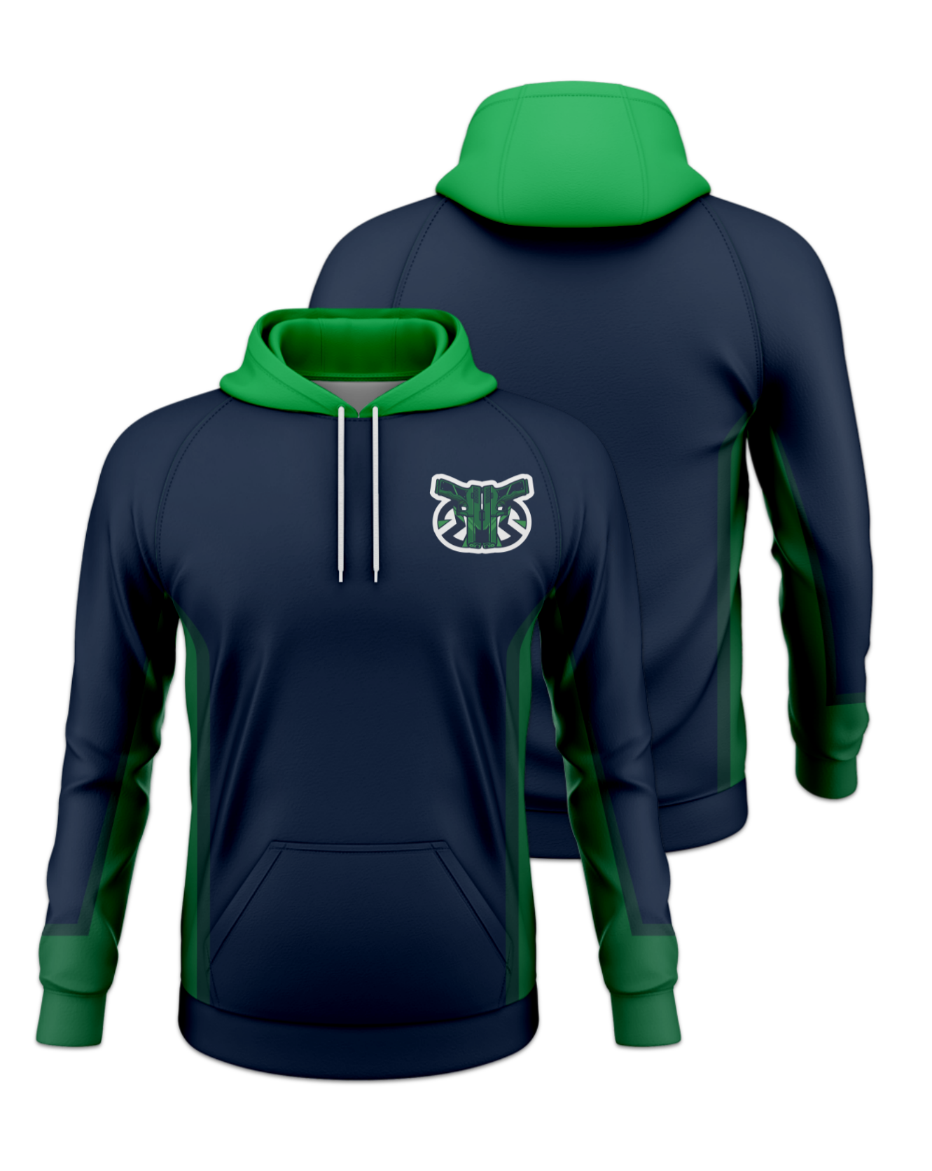 Rendered product preview, stack