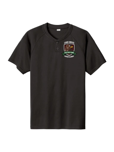 Sport-Tek PosiCharge Competitor 2-Button Henley preview, front