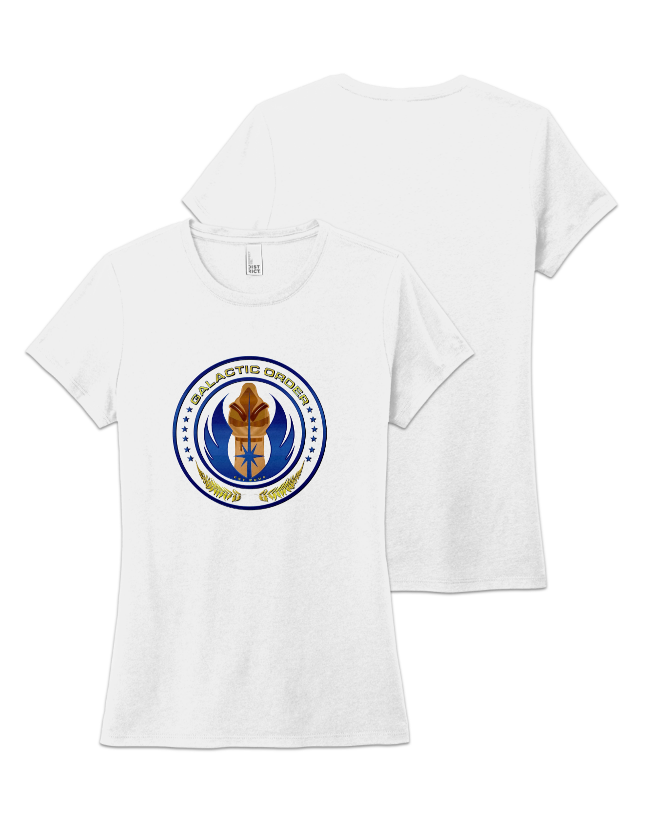 Rendered product preview, stack