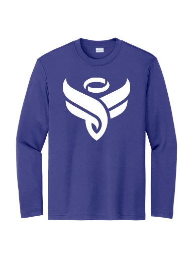Sport-Tek Youth Long Sleeve PosiCharge Competitor Tee preview, front