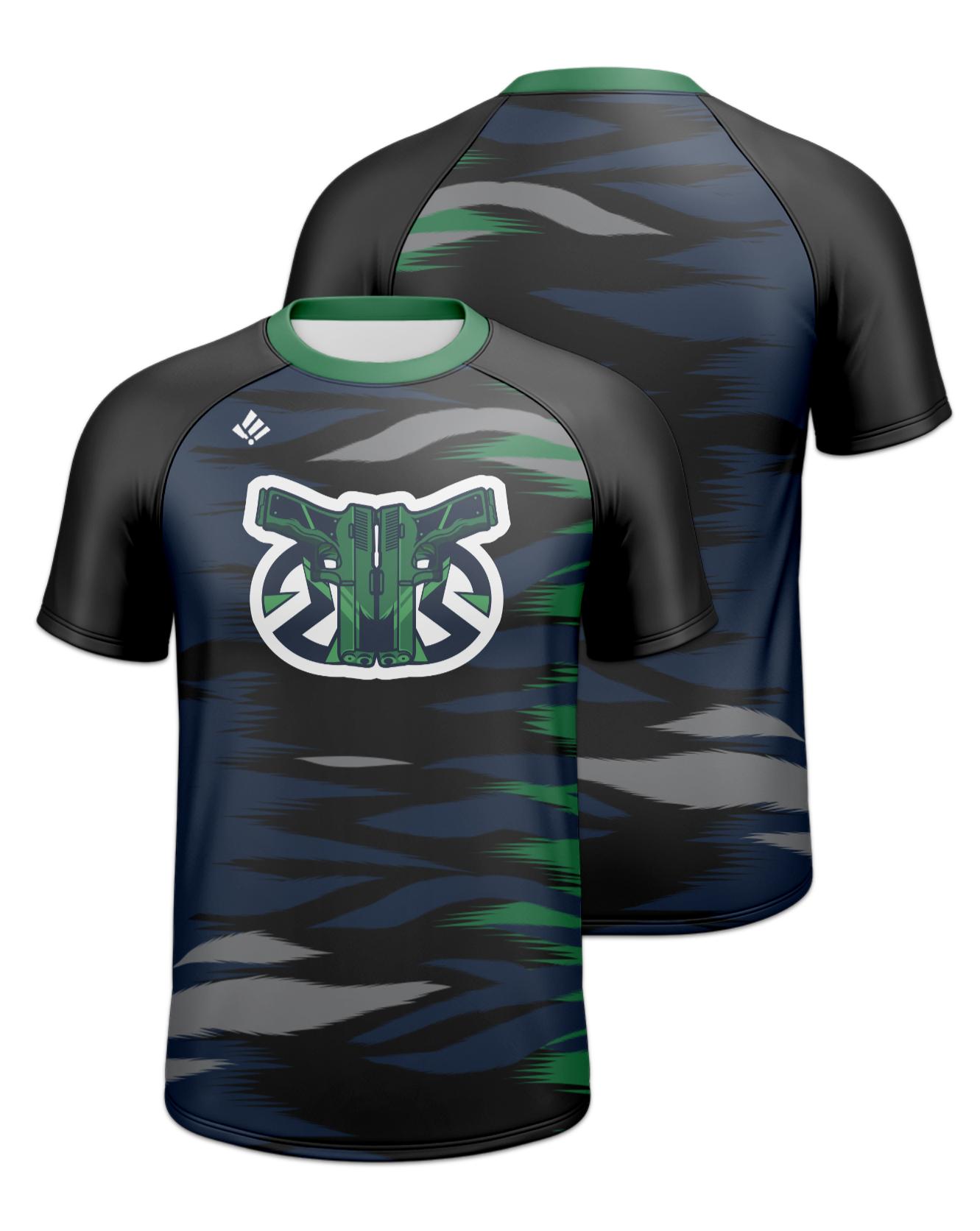 Rendered product preview, stack