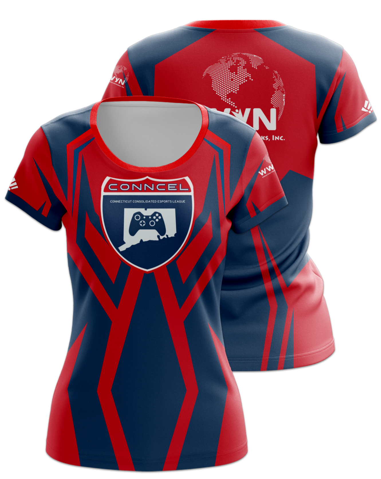 Rendered product preview, stack