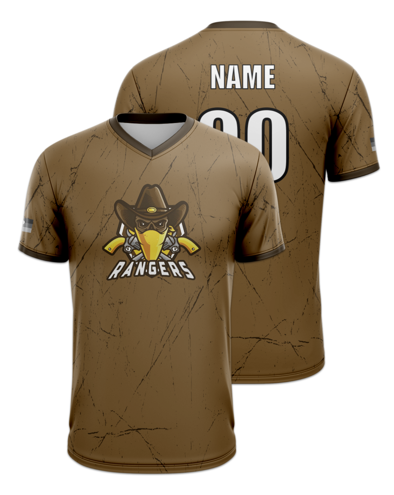 Rendered product preview, stack