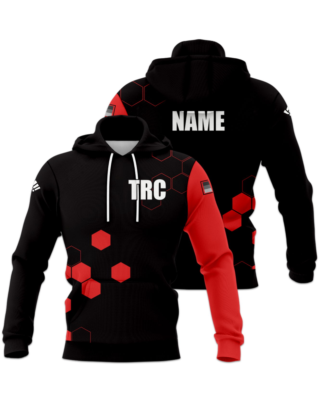 Rendered product preview, stack