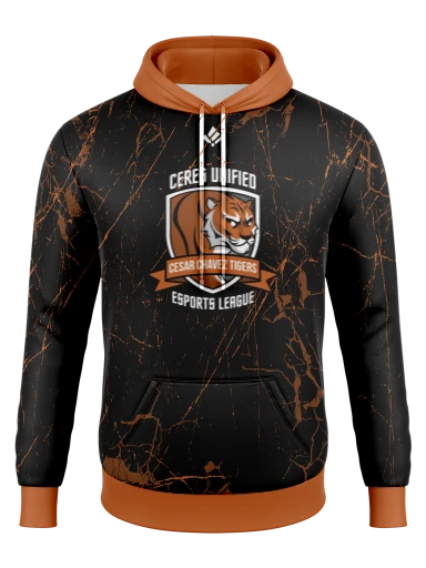 Polyester Fleece Sublimated Hoodie preview, front