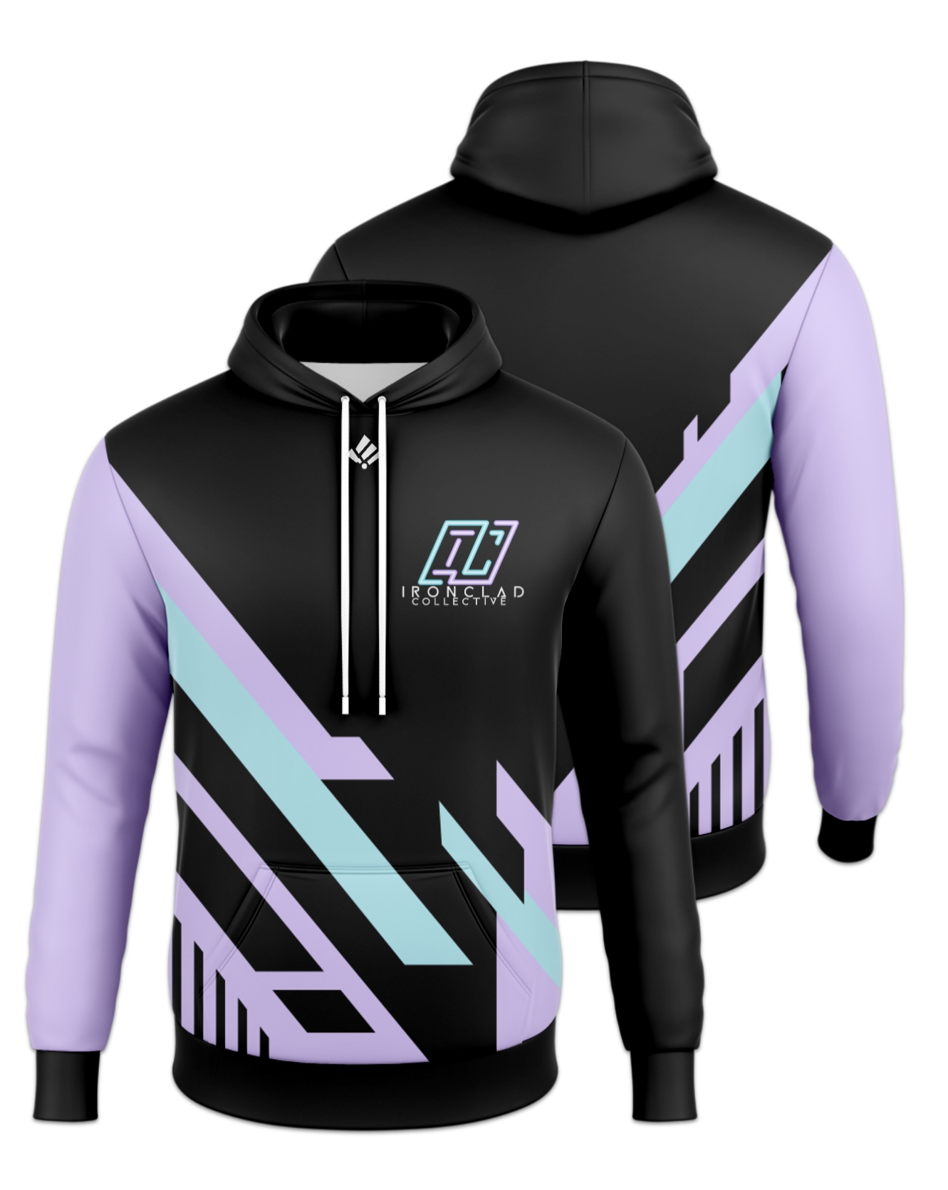 Rendered product preview, stack