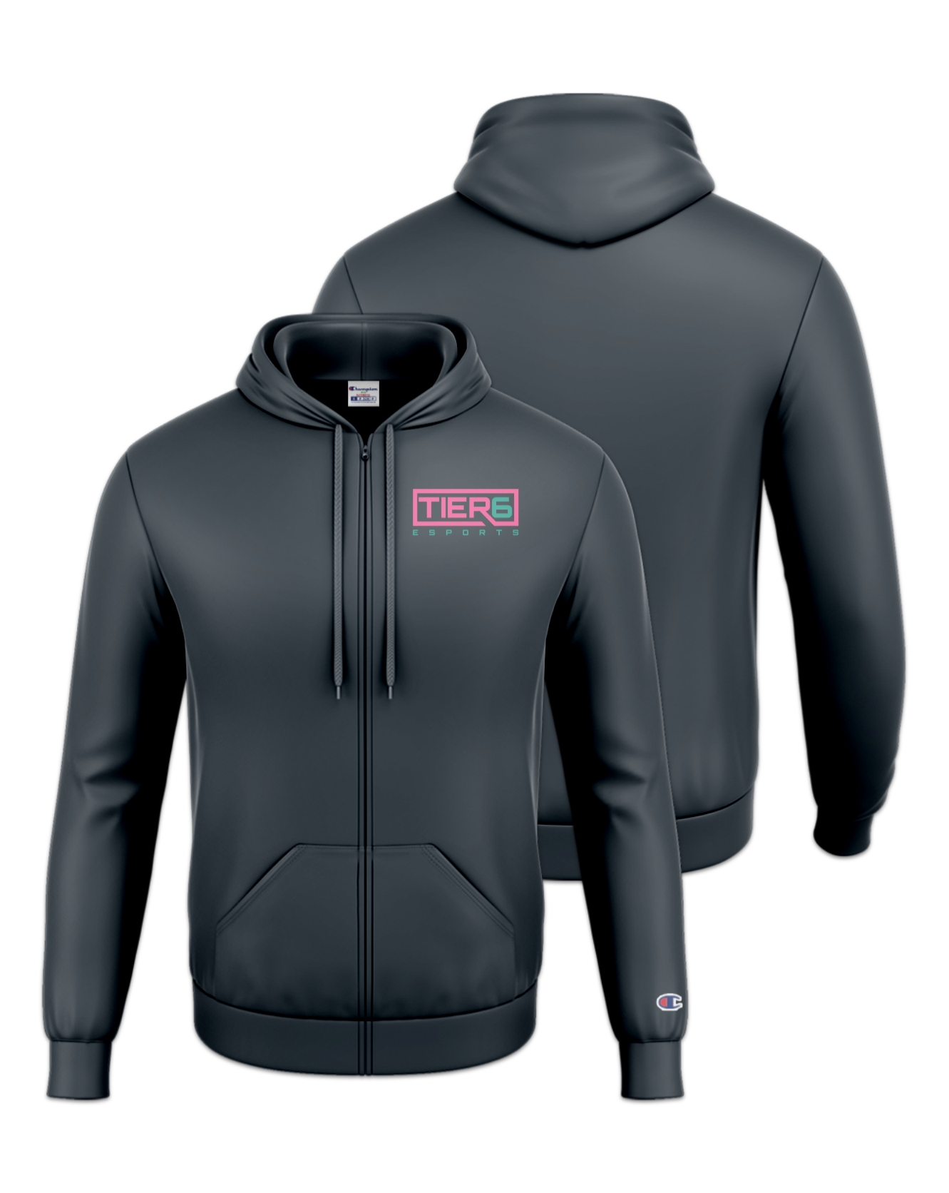 Rendered product preview, stack