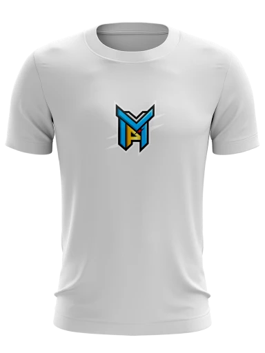 Sublimated White PosiCharge Competitor Tee preview, front