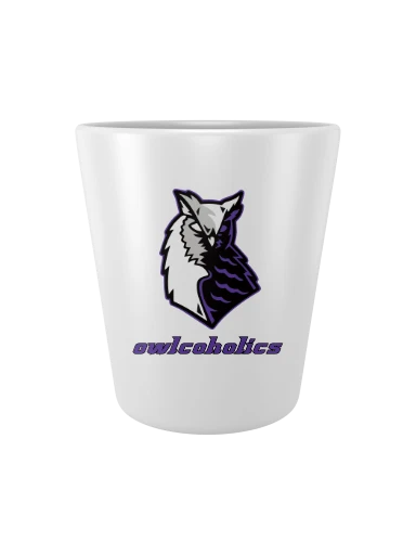 Ceramic Shot Glass 2oz preview, front