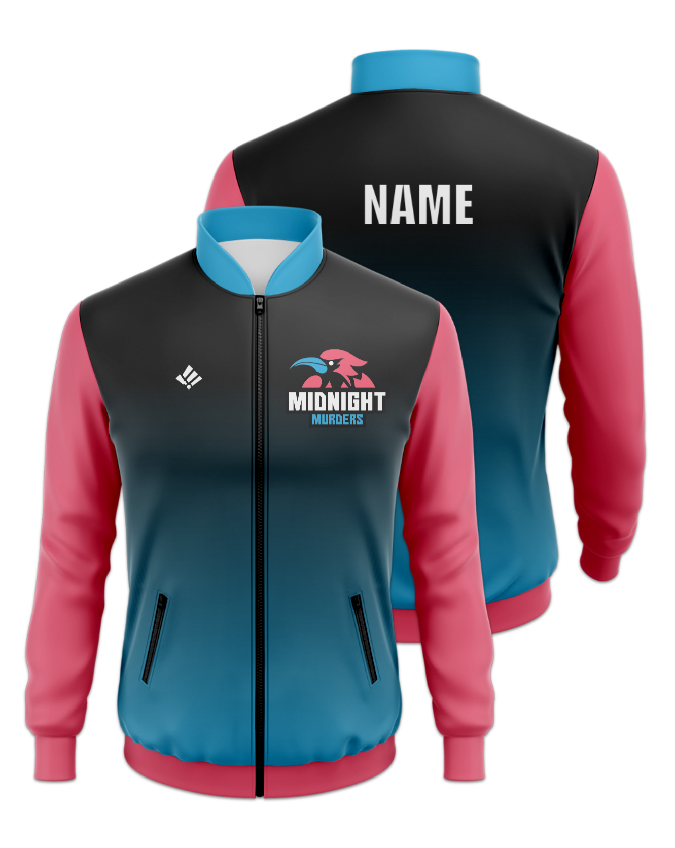 Rendered product preview, stack