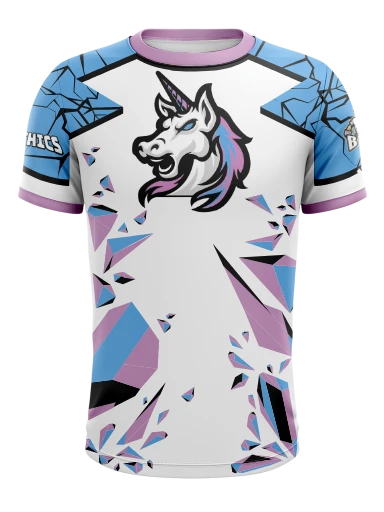 Custom Crew Neck Esports Jersey preview, front