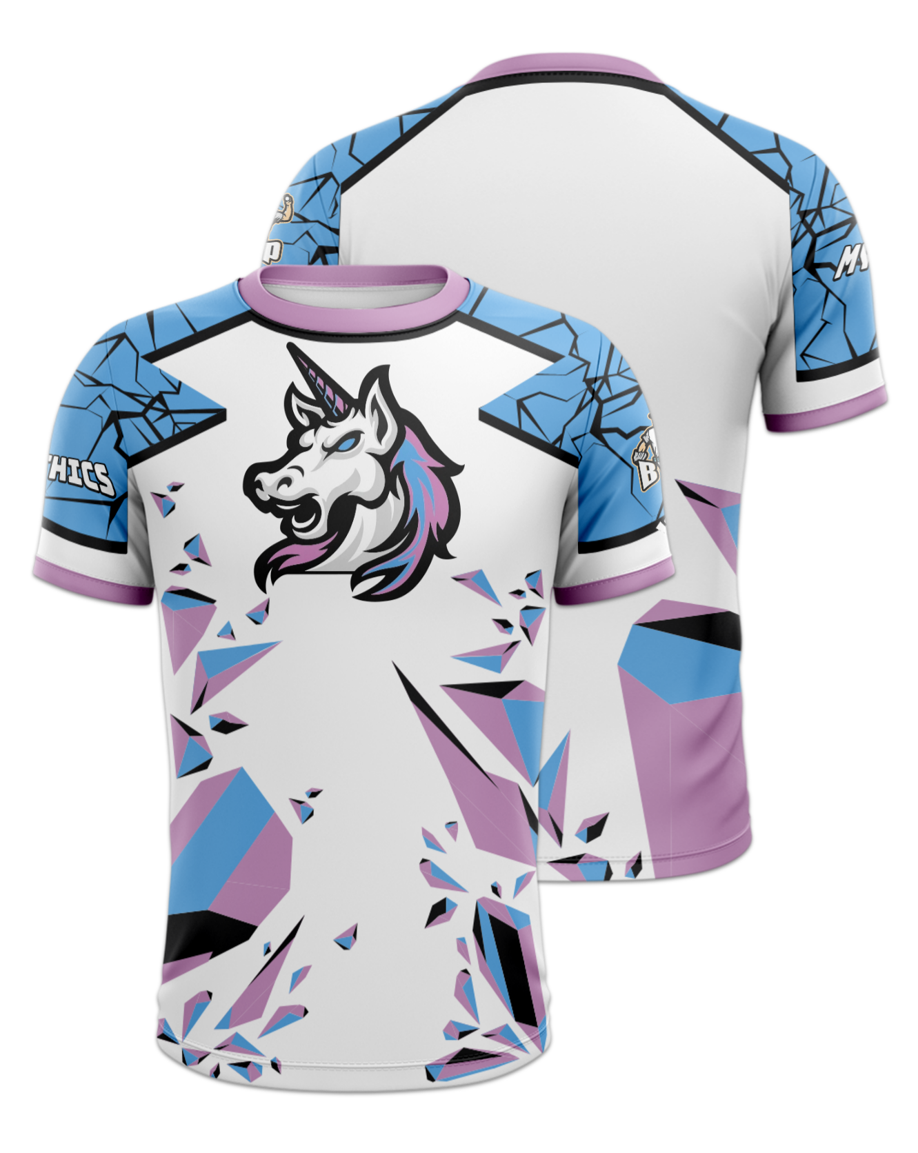 Rendered product preview, stack