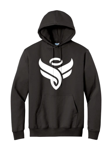 Port & Co Tall Essential Fleece Pullover Hooded Sweatshirt preview, front