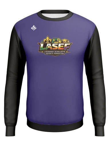 LASEF Crew Neck Poly Fleece Sweatshirt preview, front