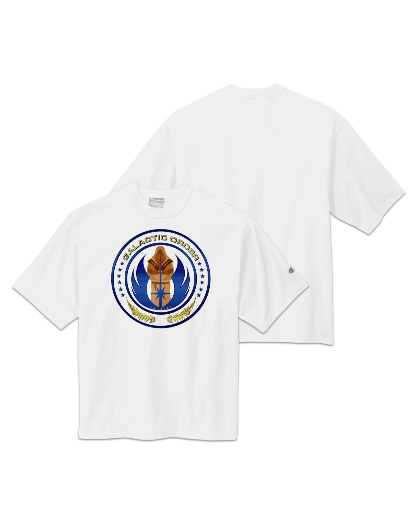 Rendered product preview, stack