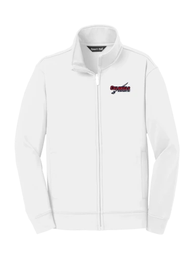 Sport-Tek Youth Sport-Wick Fleece Full-Zip Jacket preview, front