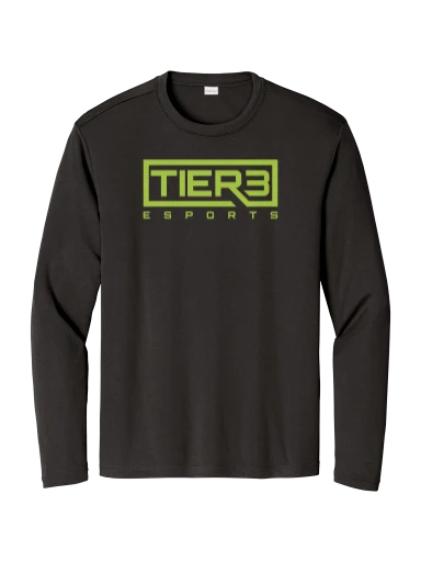 Tier 3 Fan Store Long Sleeve PosiCharge Competitor Tee preview, front
