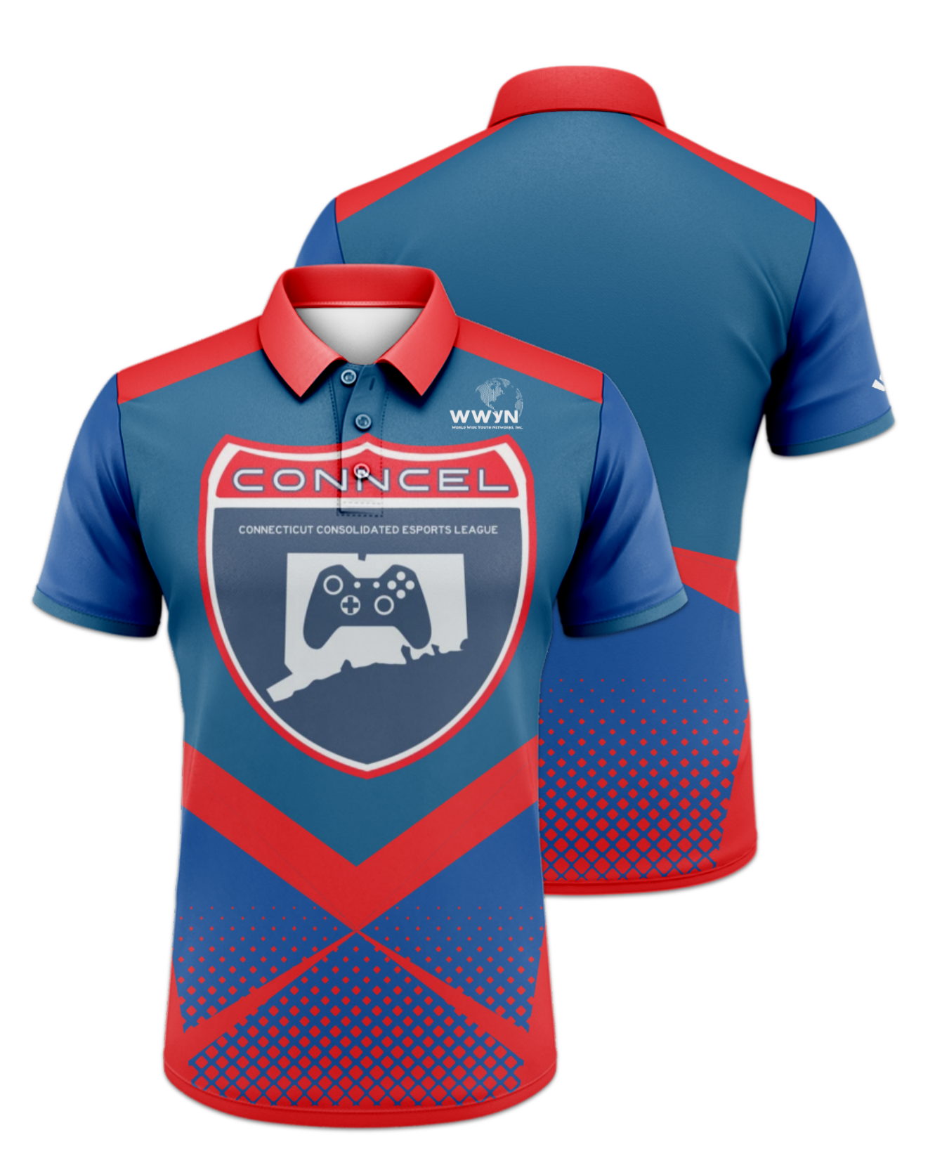 Rendered product preview, stack