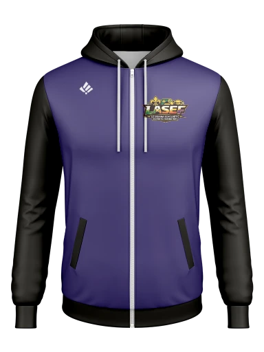 LASEF Full Zip Tech Hoodie preview, front