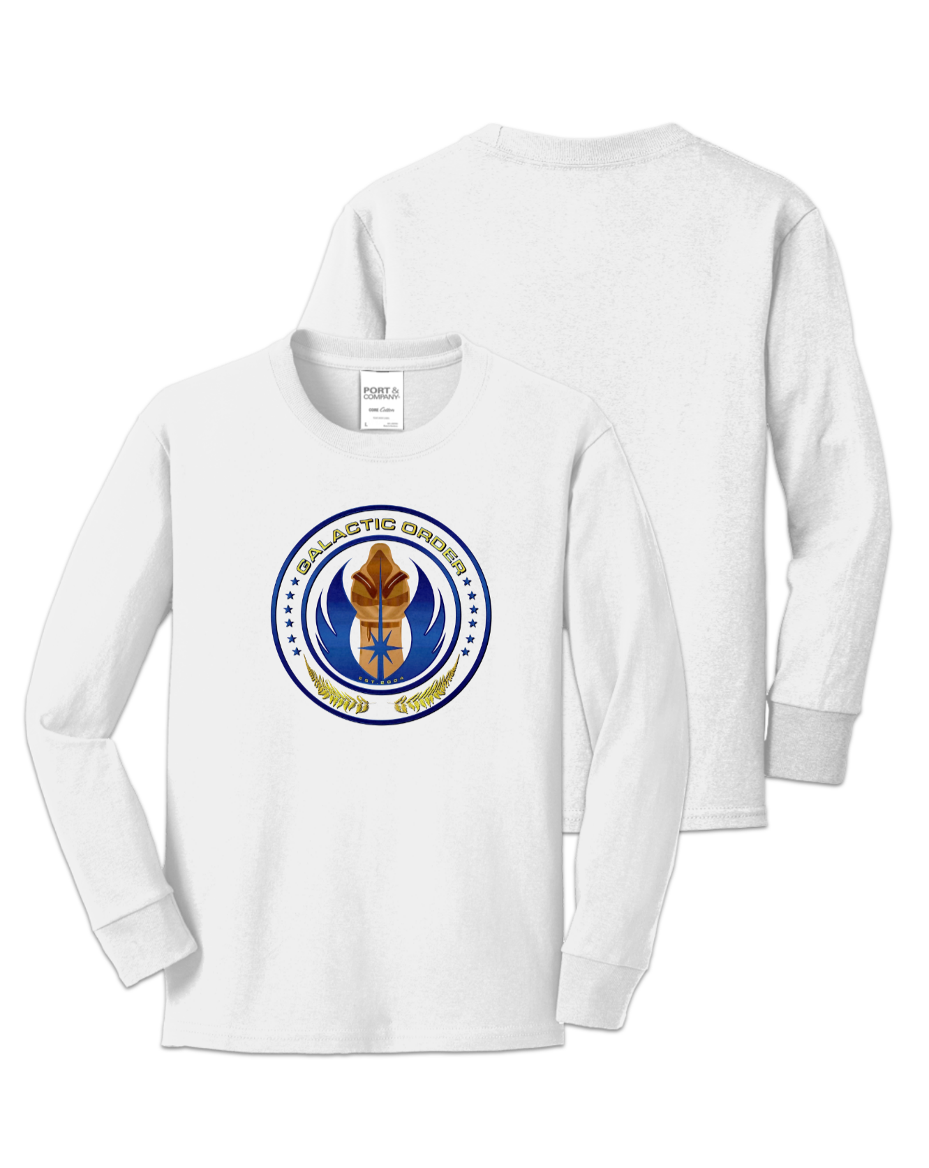 Rendered product preview, stack