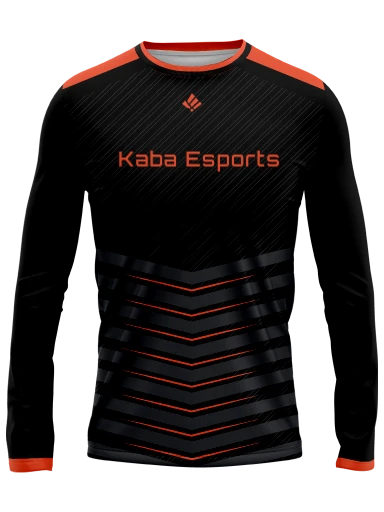 Kaba Esports Men's Long Sleeve preview, front