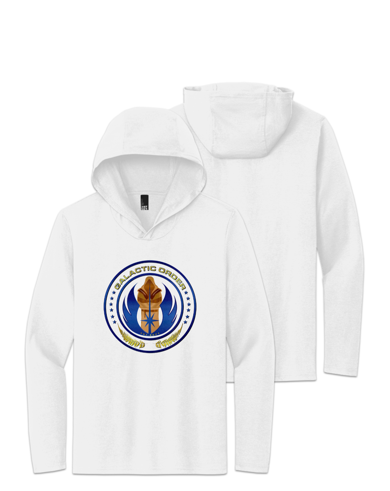 Rendered product preview, stack