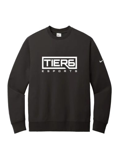 Tier 6 Fundraising Store Nike Club Fleece Sleeve Swoosh Crew preview, front