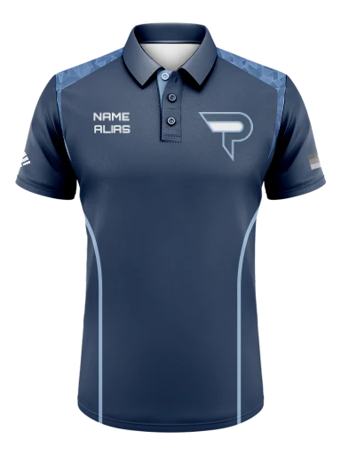 PSU Blue Polo preview, front