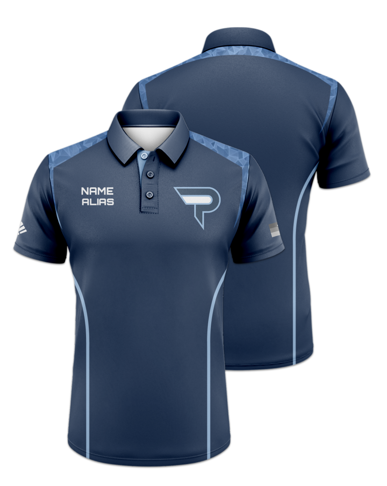 Rendered product preview, stack