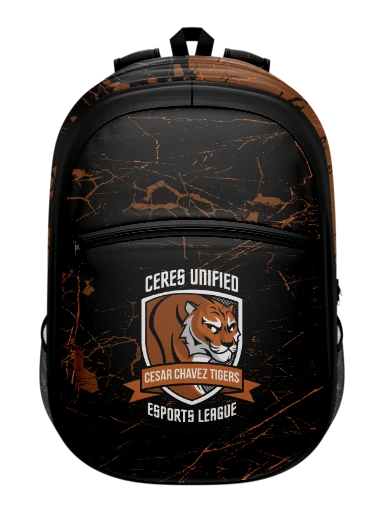 Sublimated Custom Backpack preview, front