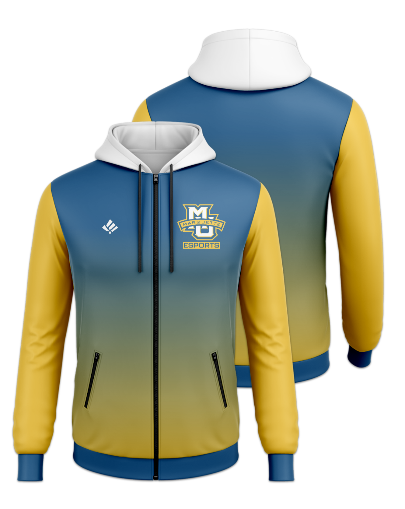 Rendered product preview, stack