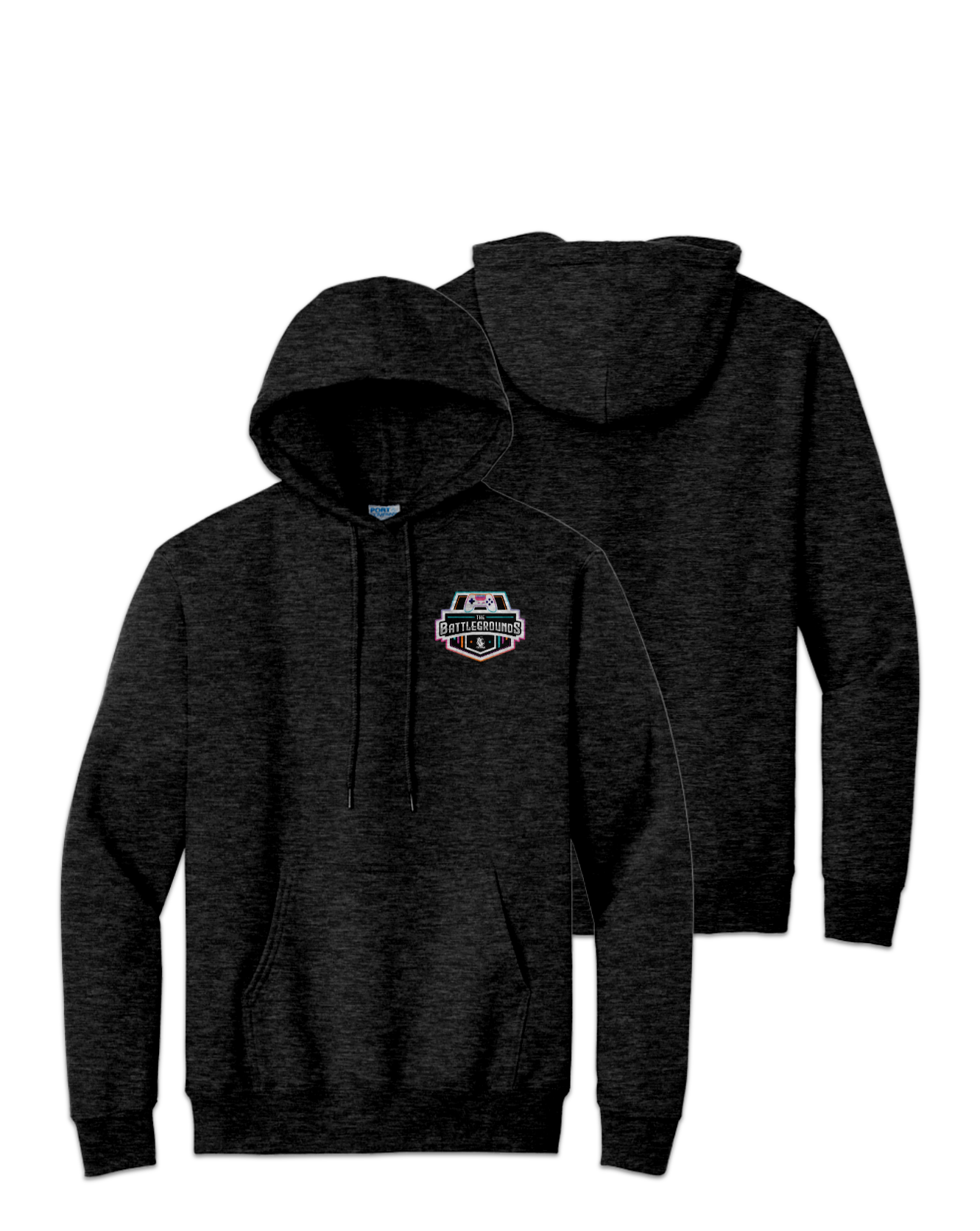 Rendered product preview, stack