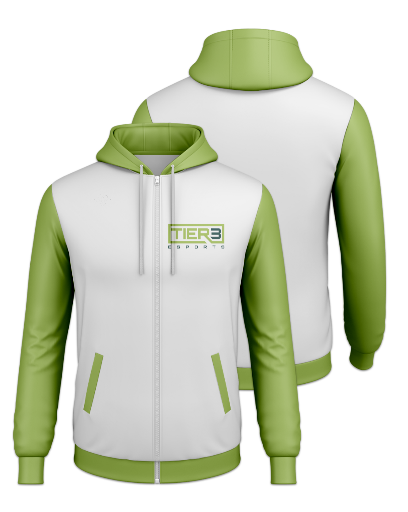 Rendered product preview, stack