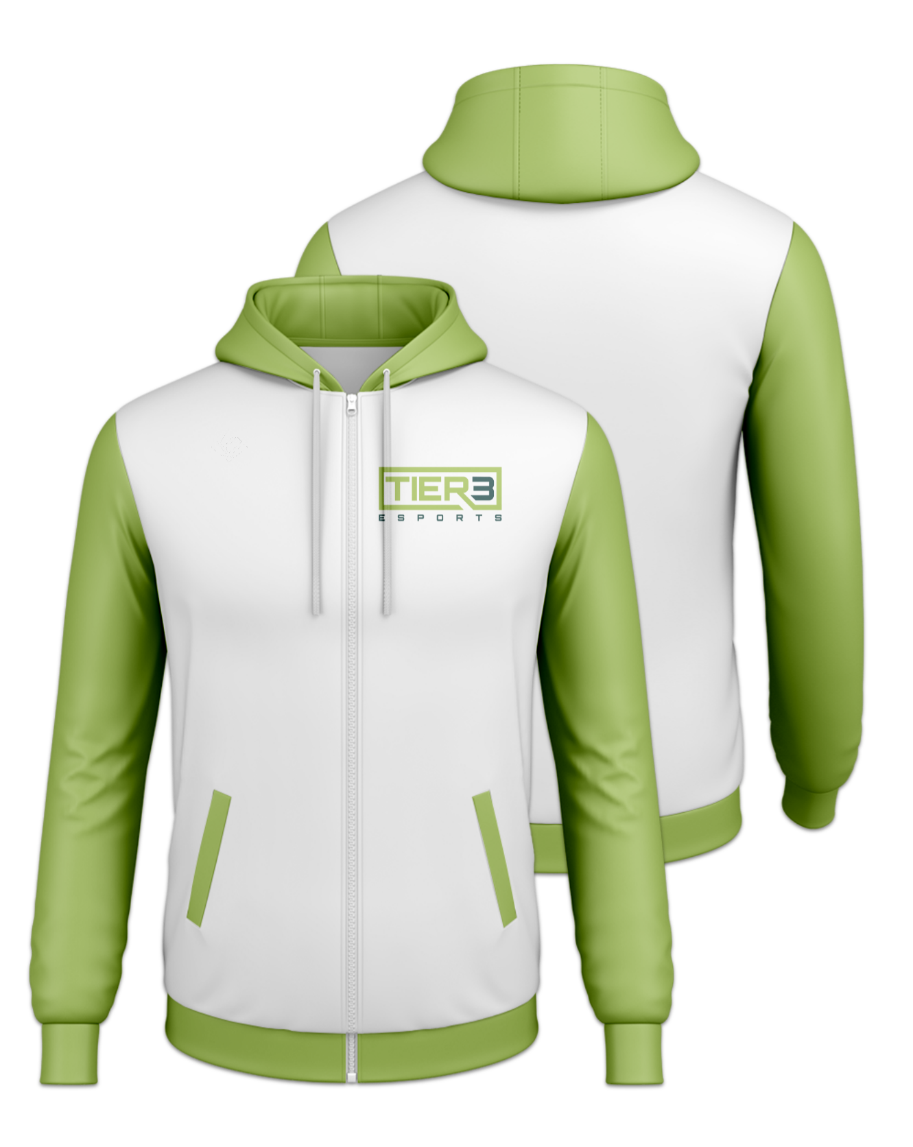 Rendered product preview, stack