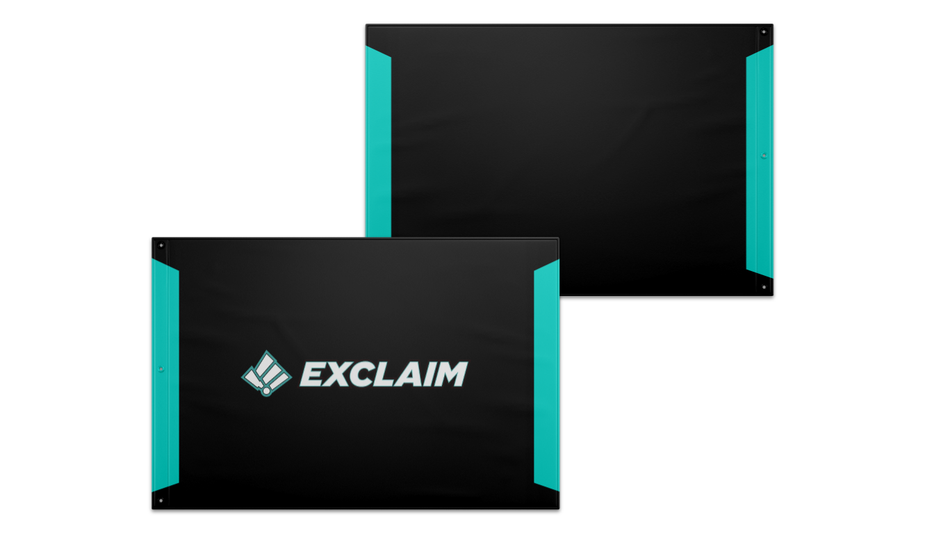 Rendered product preview, stack