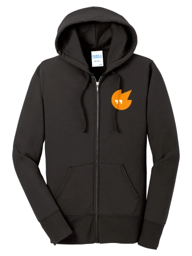 Women's Core Fleece Full-Zip Hooded Sweatshirt preview, front