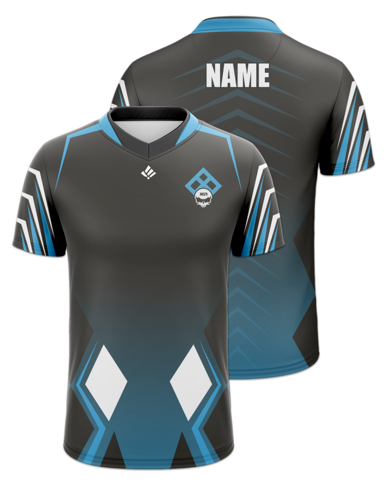 Rendered product preview, stack