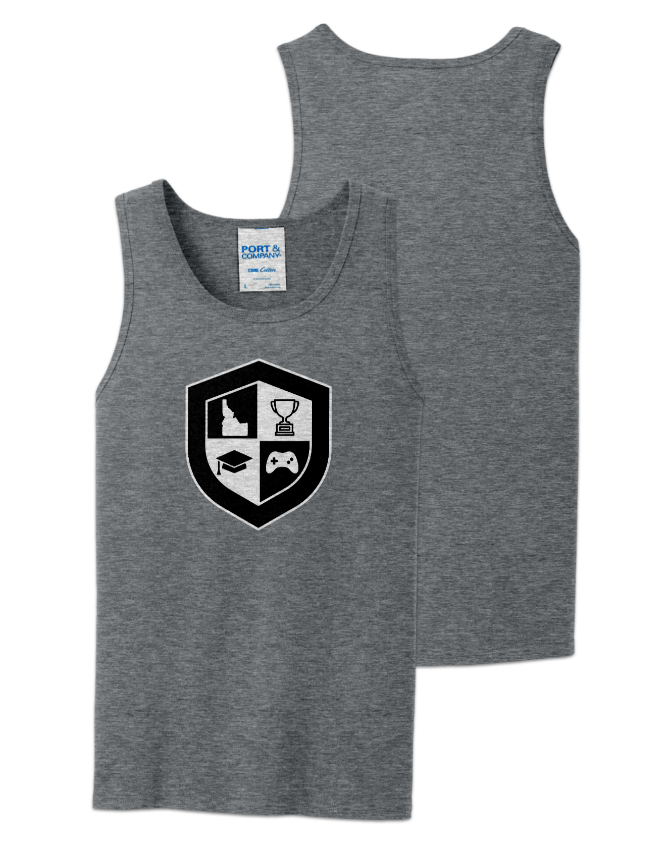 Rendered product preview, stack