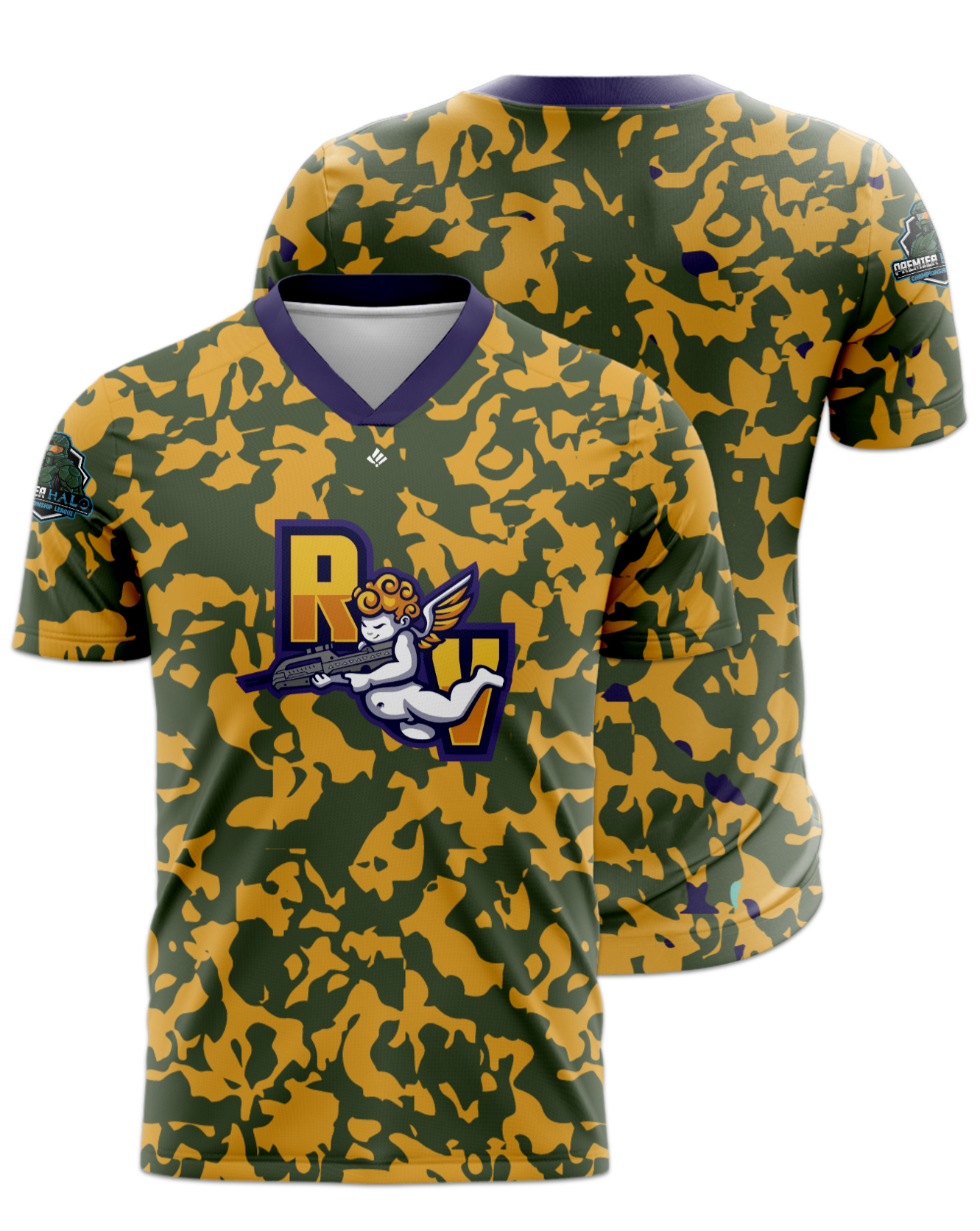 Rendered product preview, stack