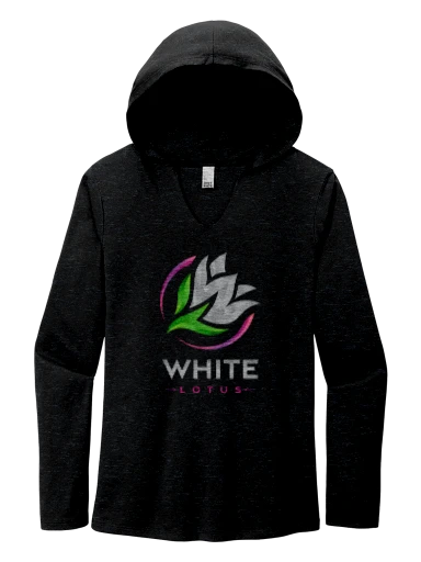 District Women's Perfect Tri Long Sleeve Hoodie preview, front