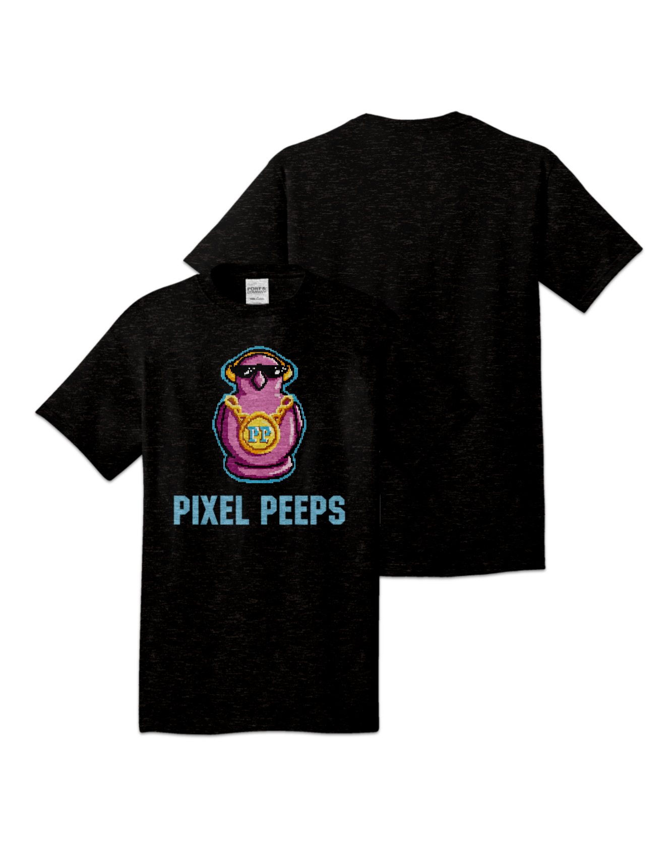 Rendered product preview, stack